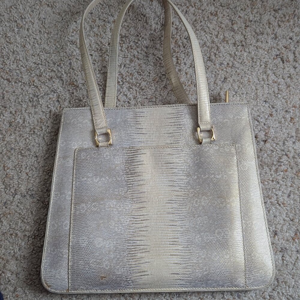 Vintage Cole Haan Lizard Skin Purse